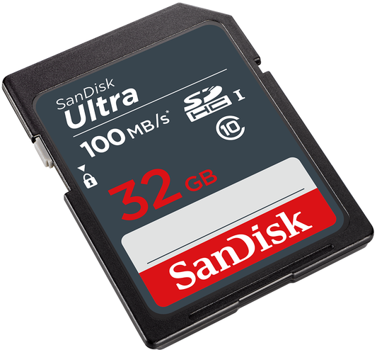 Card Memorie SDHC SanDisk Ultra, 32Gb, Clasa 10 SDSDUNR-032G-GN3IN