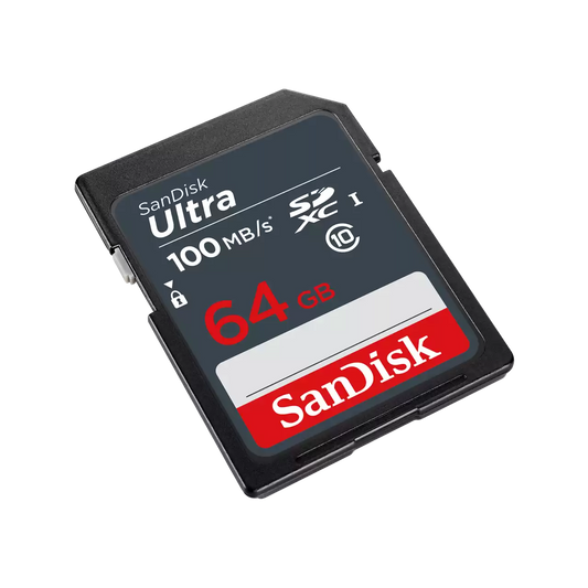 Card Memorie SDXC SanDisk Ultra, 64Gb, Clasa 10 SDSDUNR-064G-GN3IN