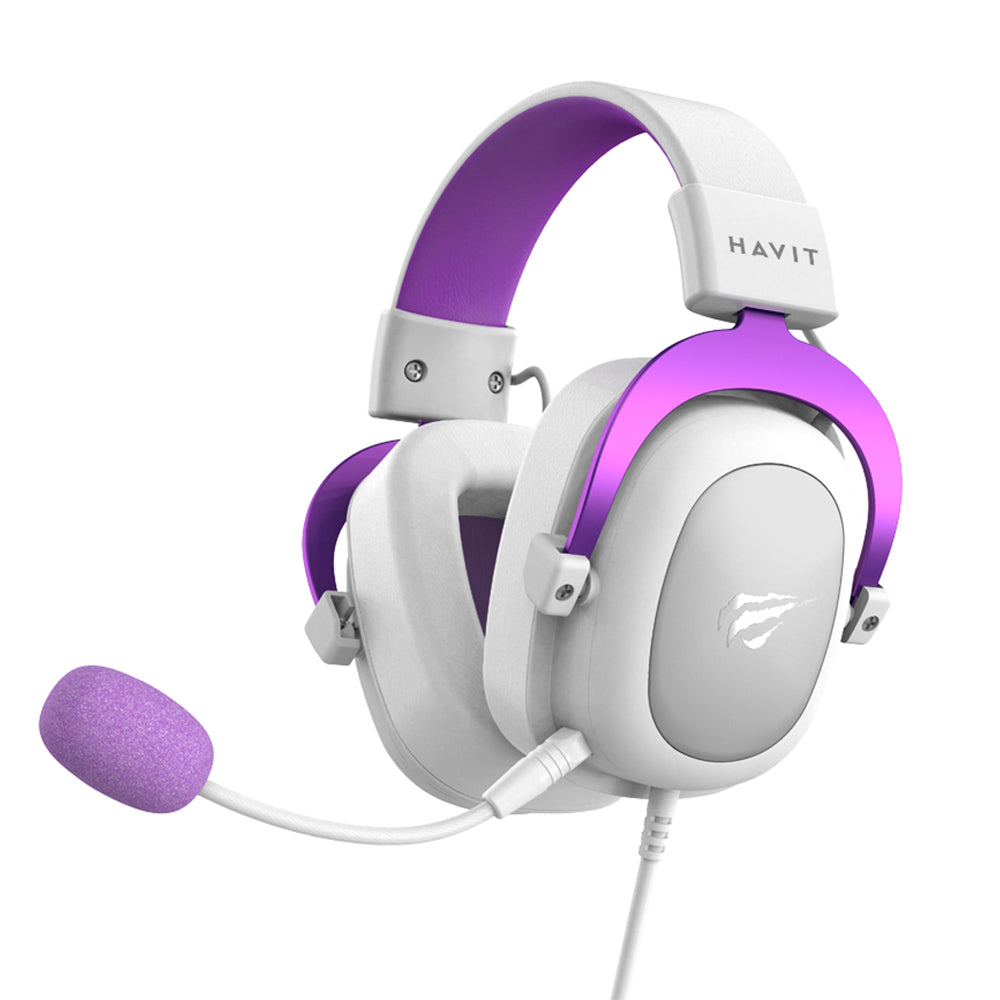Casti Gaming 3.5mm HAVIT H2002D, 2m, Mov