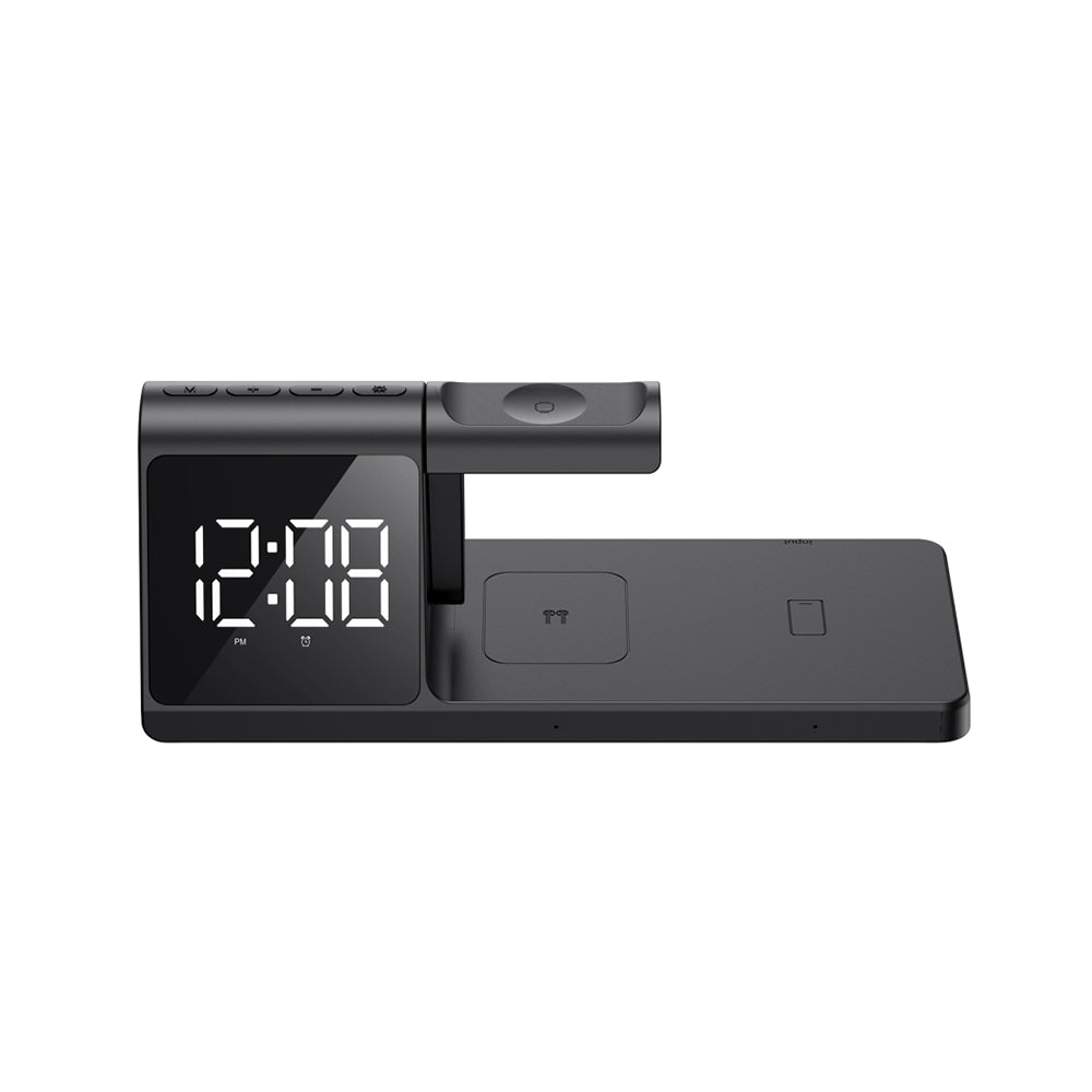 Ceas Digital HAVIT W3042 4in1 cu Incarcare Wireless QI, Negru
