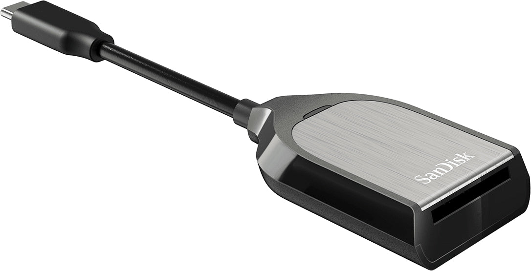 Cititor Card USB-C SanDisk Extreme PRO, SD, Gri SDDR-409-G46