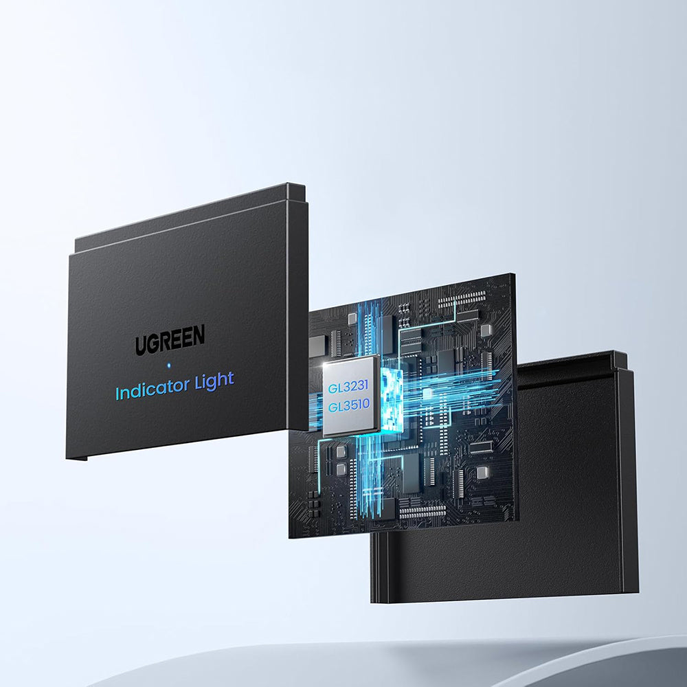 Cititor Card USB / USB-C UGREEN CM812 (45167), SD - microSD - 2 x USB-A, Negru