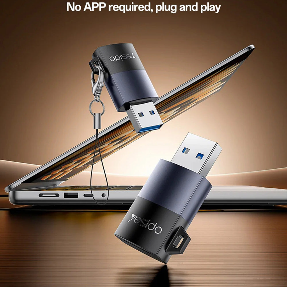 Cititor Card USB 3.0 Yesido GS36, microSD, Negru