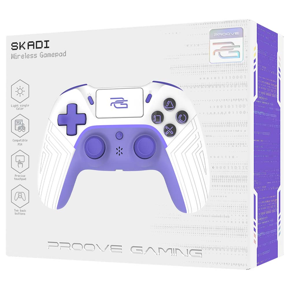 Controller Proove Skadi, Alb Mov WGSK00022016