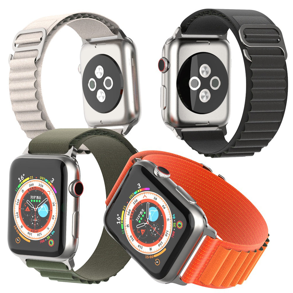 Curea Barbati Techsuit W037 pentru Apple Watch 42mm / 41mm / 40mm / 38mm Series, Portocalie
