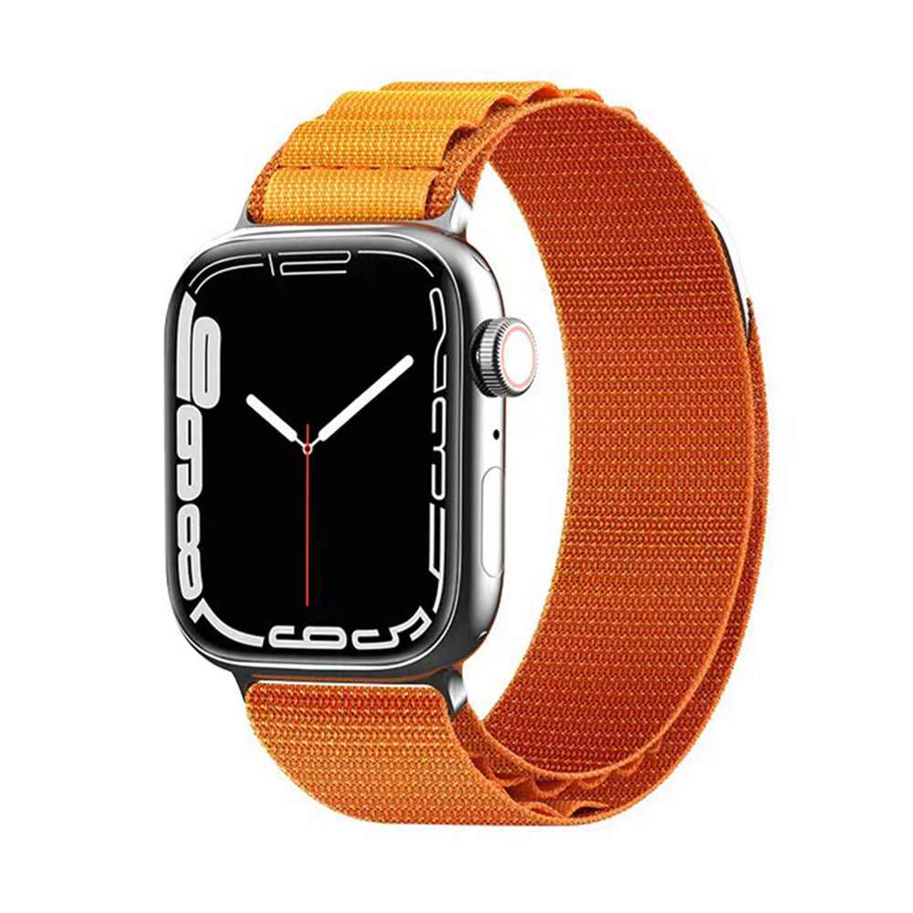 Curea Dama Techsuit W037 pentru Apple Watch 42mm / 41mm / 40mm / 38mm Series, Portocalie