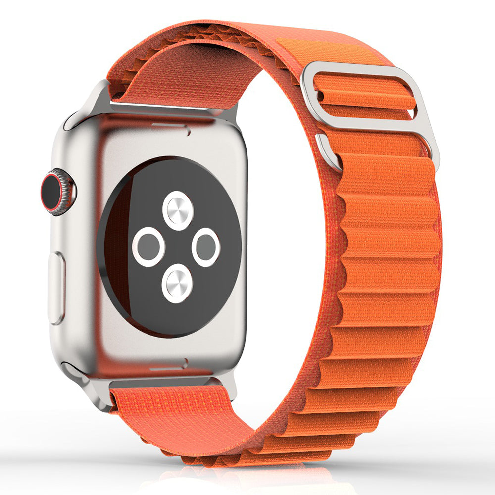 Curea Dama Techsuit W037 pentru Apple Watch 42mm / 41mm / 40mm / 38mm Series, Portocalie