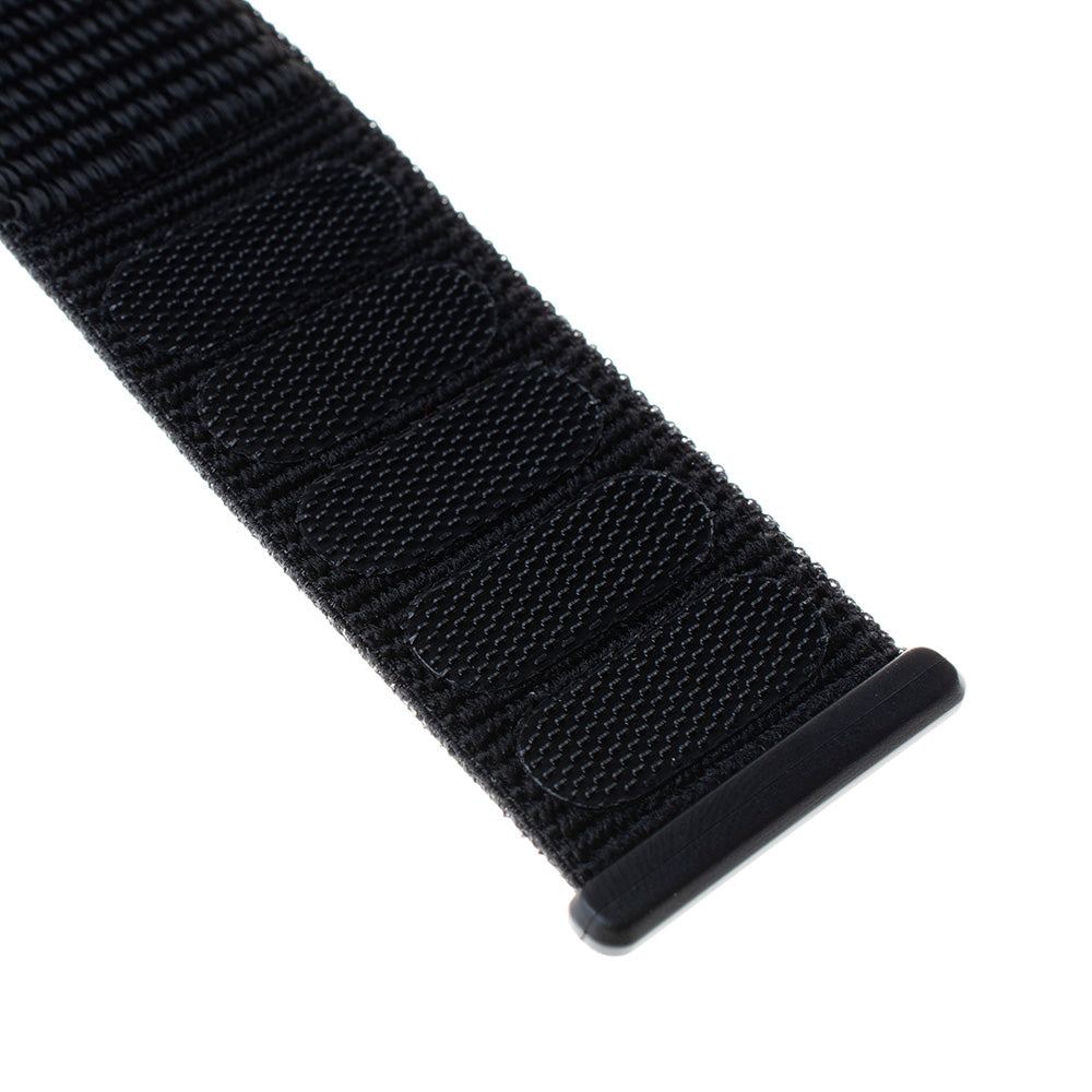 Curea Fixed Nylon pentru Apple Watch 49mm / 46mm / 45mm / 44mm / 42mm Series, Neagra