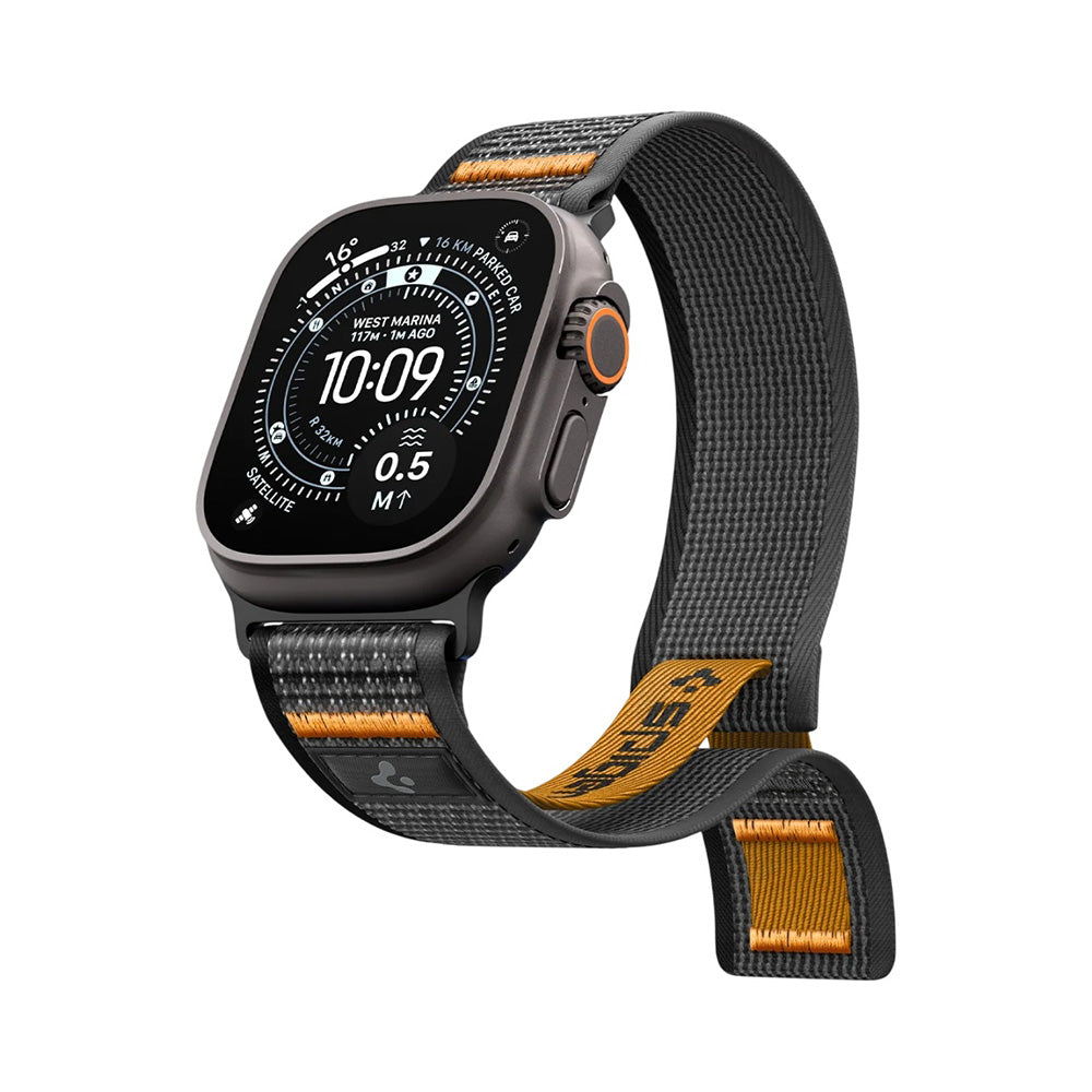 Curea Spigen Athlex Air 2 pentru Apple Watch 49mm / 46mm / 45mm / 44mm Series, Portocalie AMP10607