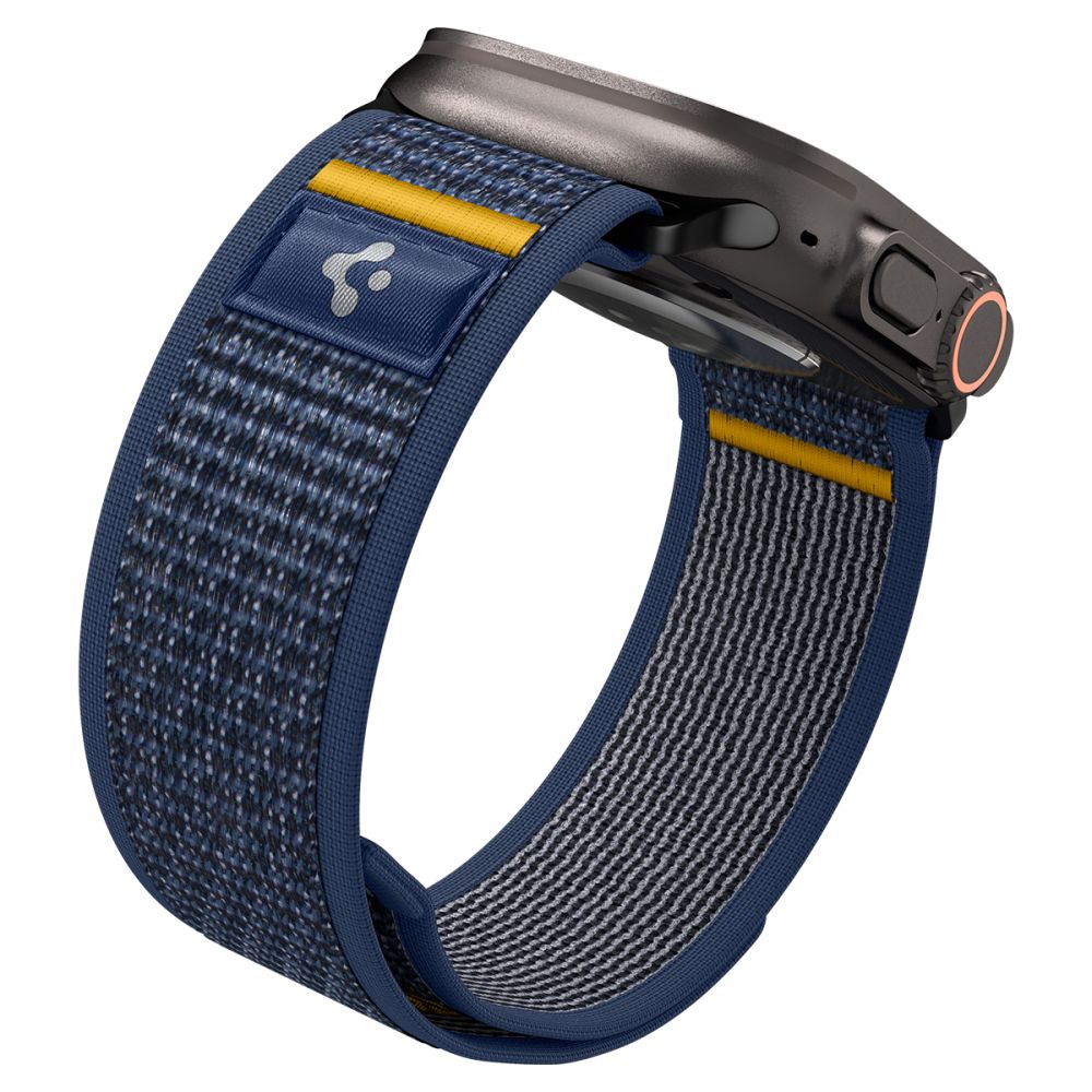 Curea Spigen Athlex Air pentru Apple Watch 49mm / 46mm / 45mm / 44mm Series, Bleumarin AMP09036