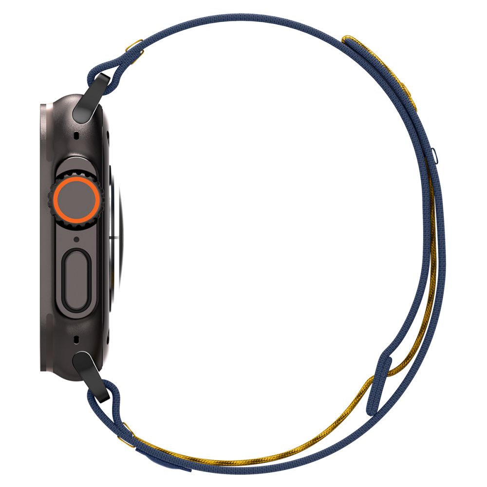 Curea Spigen Athlex Air pentru Apple Watch 49mm / 46mm / 45mm / 44mm Series, Bleumarin AMP09036