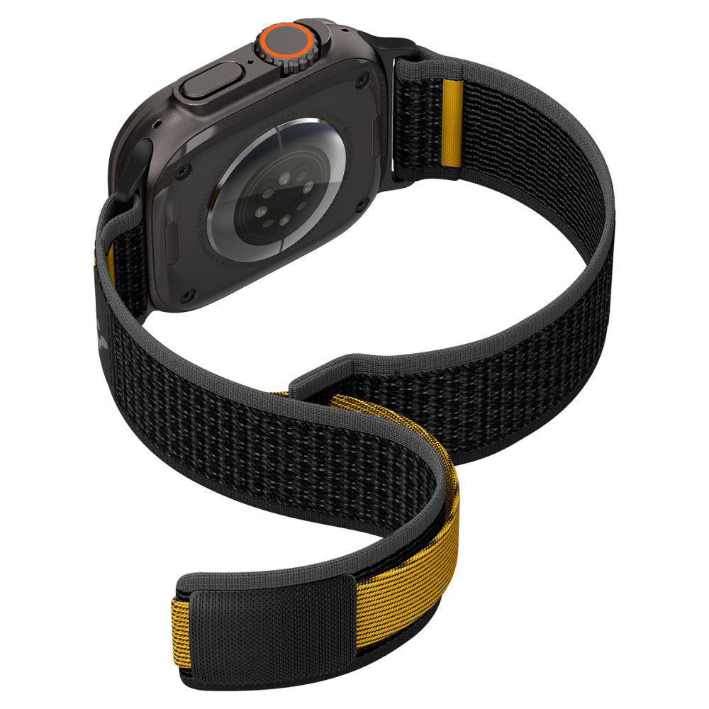 Curea Spigen Athlex Air pentru Apple Watch 49mm / 46mm / 45mm / 44mm Series, Neagra AMP09033