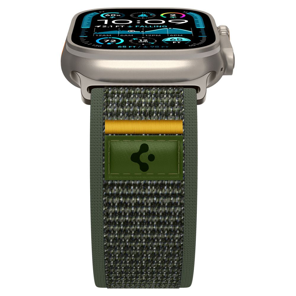 Curea Spigen Athlex Air pentru Apple Watch 49mm / 46mm / 45mm / 44mm Series, Verde AMP09035