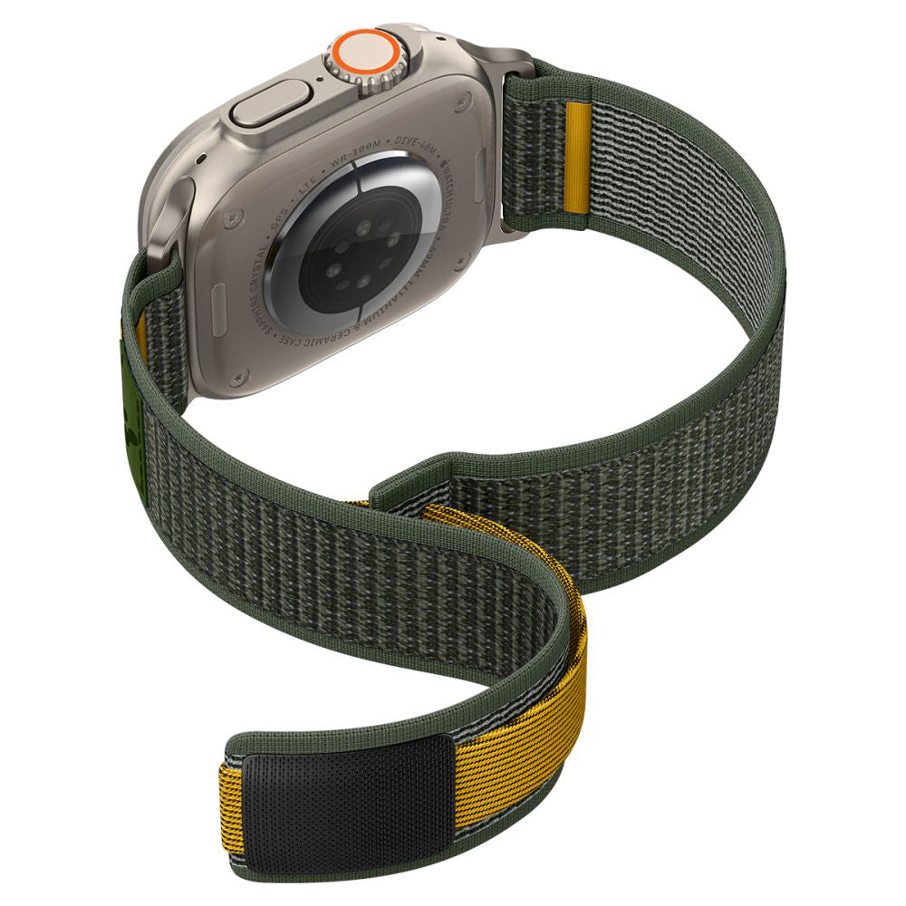 Curea Spigen Athlex Air pentru Apple Watch 49mm / 46mm / 45mm / 44mm Series, Verde AMP09035