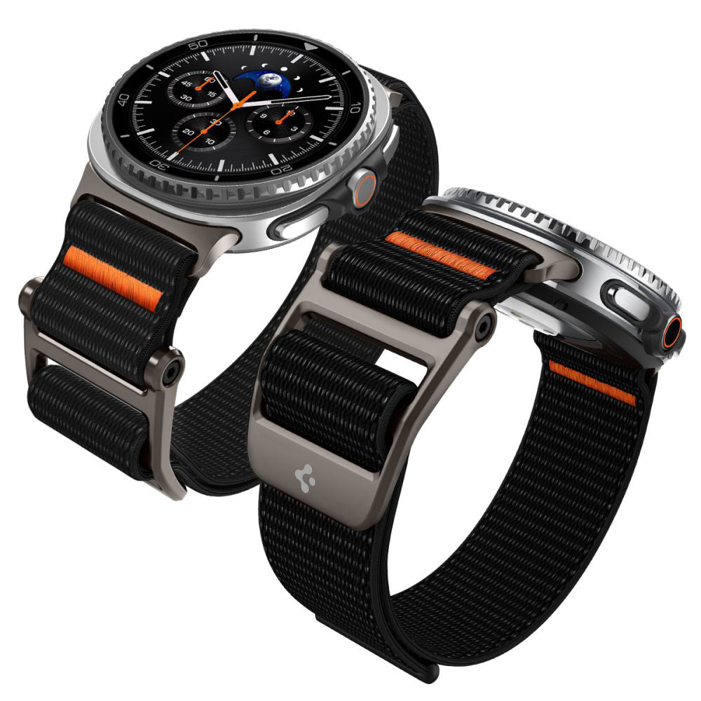 Curea Spigen DuraPro Flex pentru Samsung Galaxy Watch8 / Watch8 Classic Series, Neagra AMP10116