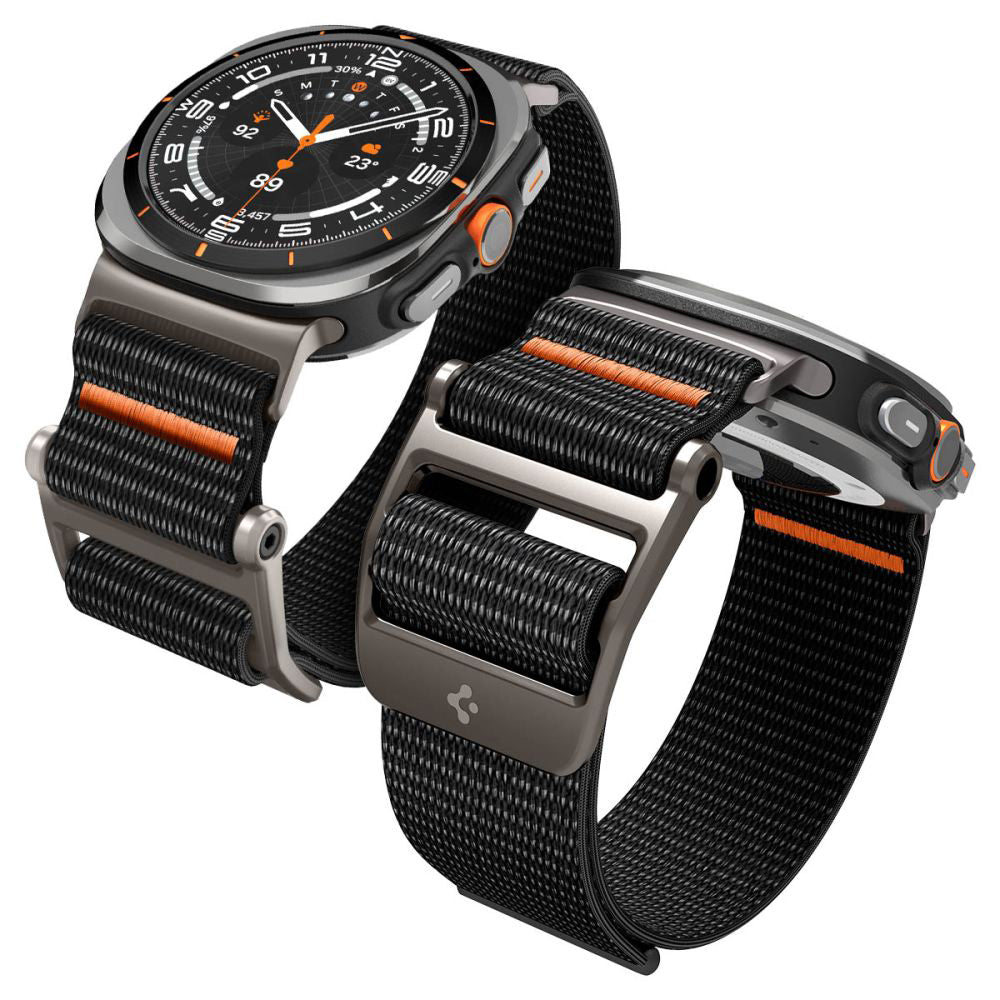 Curea Spigen DuraPro Flex pentru Samsung Galaxy Watch Ultra, Neagra AMP08773