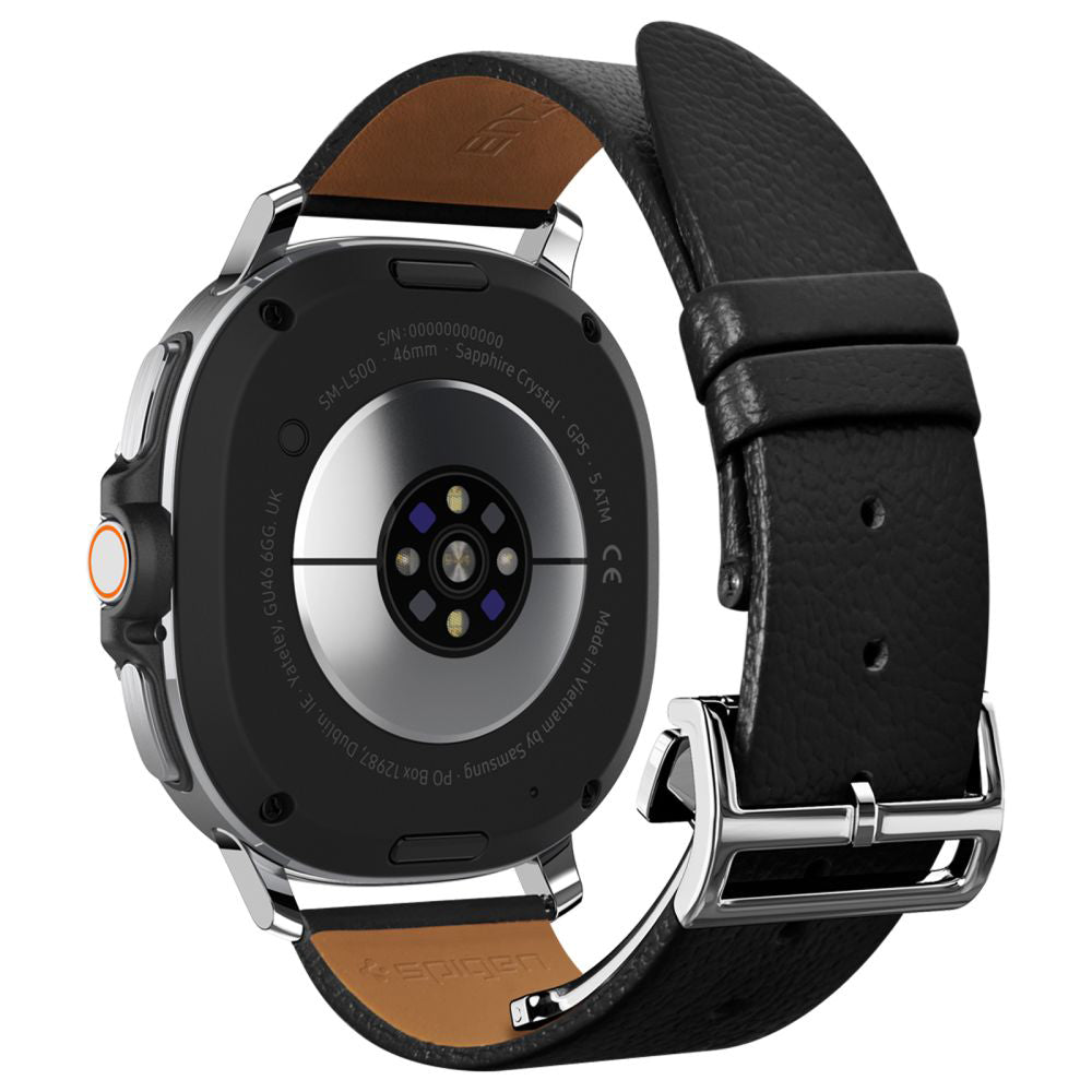 Curea Spigen Enzo pentru Samsung Galaxy Watch8 / Watch8 Classic Series, Neagra AMP10119