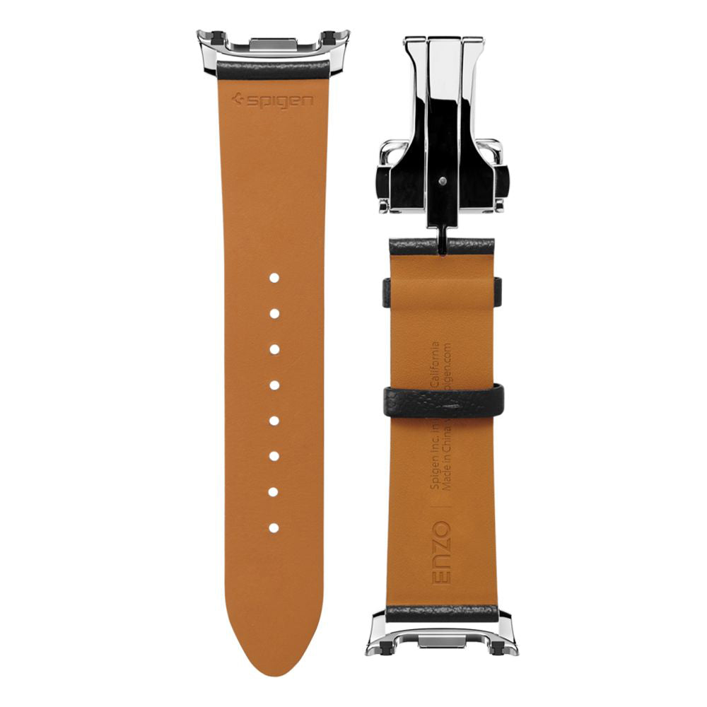 Curea Spigen Enzo pentru Samsung Galaxy Watch8 / Watch8 Classic Series, Neagra AMP10119