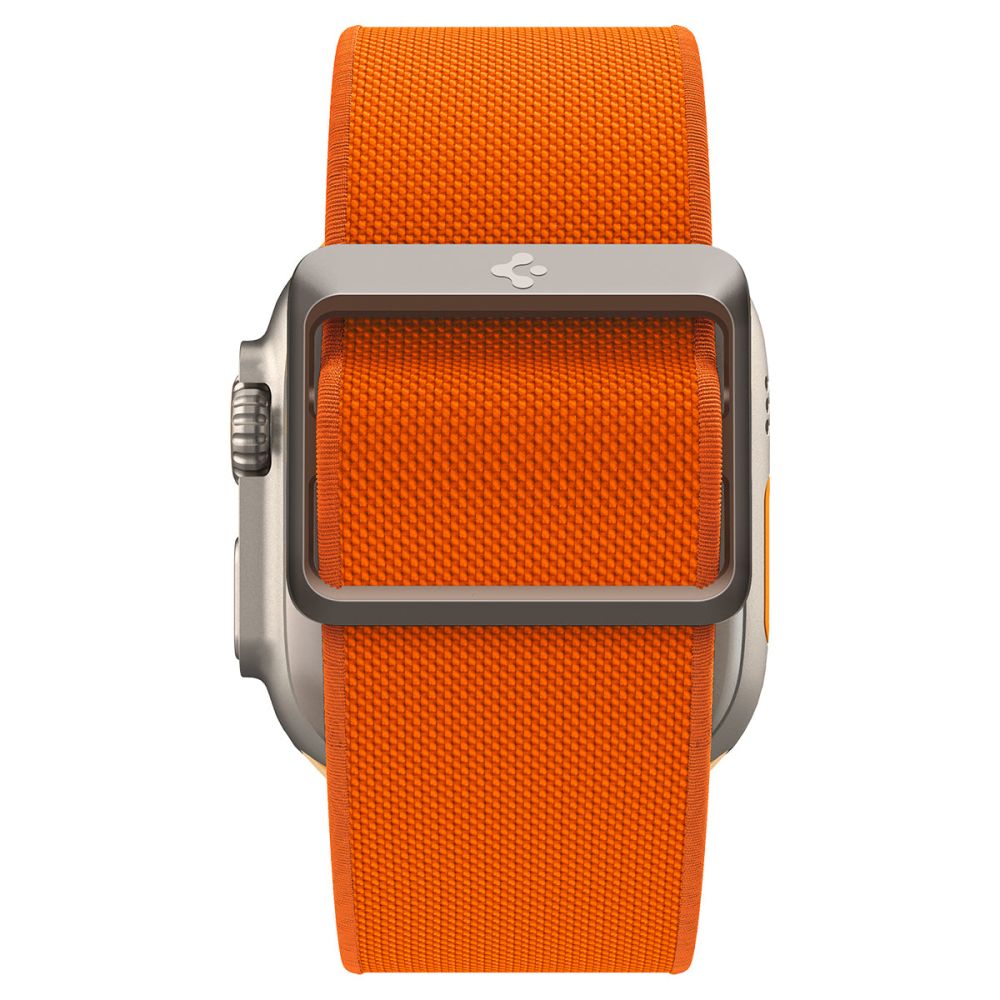 Curea Spigen Fit Lite Ultra pentru Apple Watch 49mm / 46mm / 45mm / 44mm / 42mm Series, Portocalie AMP05986