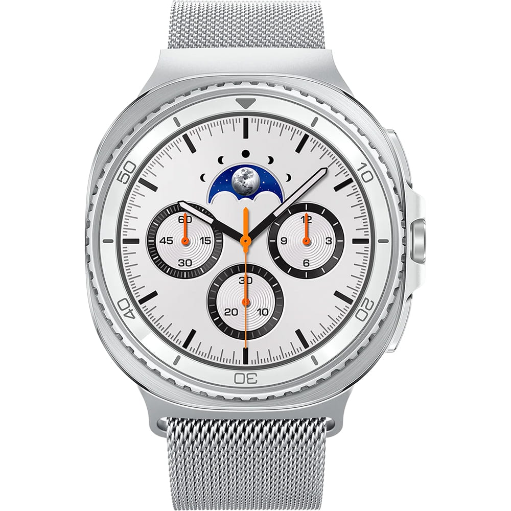 Curea Spigen Metal Fit pentru Samsung Galaxy Watch9 / Watch8 / Watch8 Classic Series, Argintie AMP10121