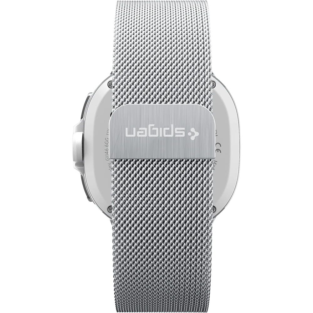 Curea Spigen Metal Fit pentru Samsung Galaxy Watch9 / Watch8 / Watch8 Classic Series, Argintie AMP10121