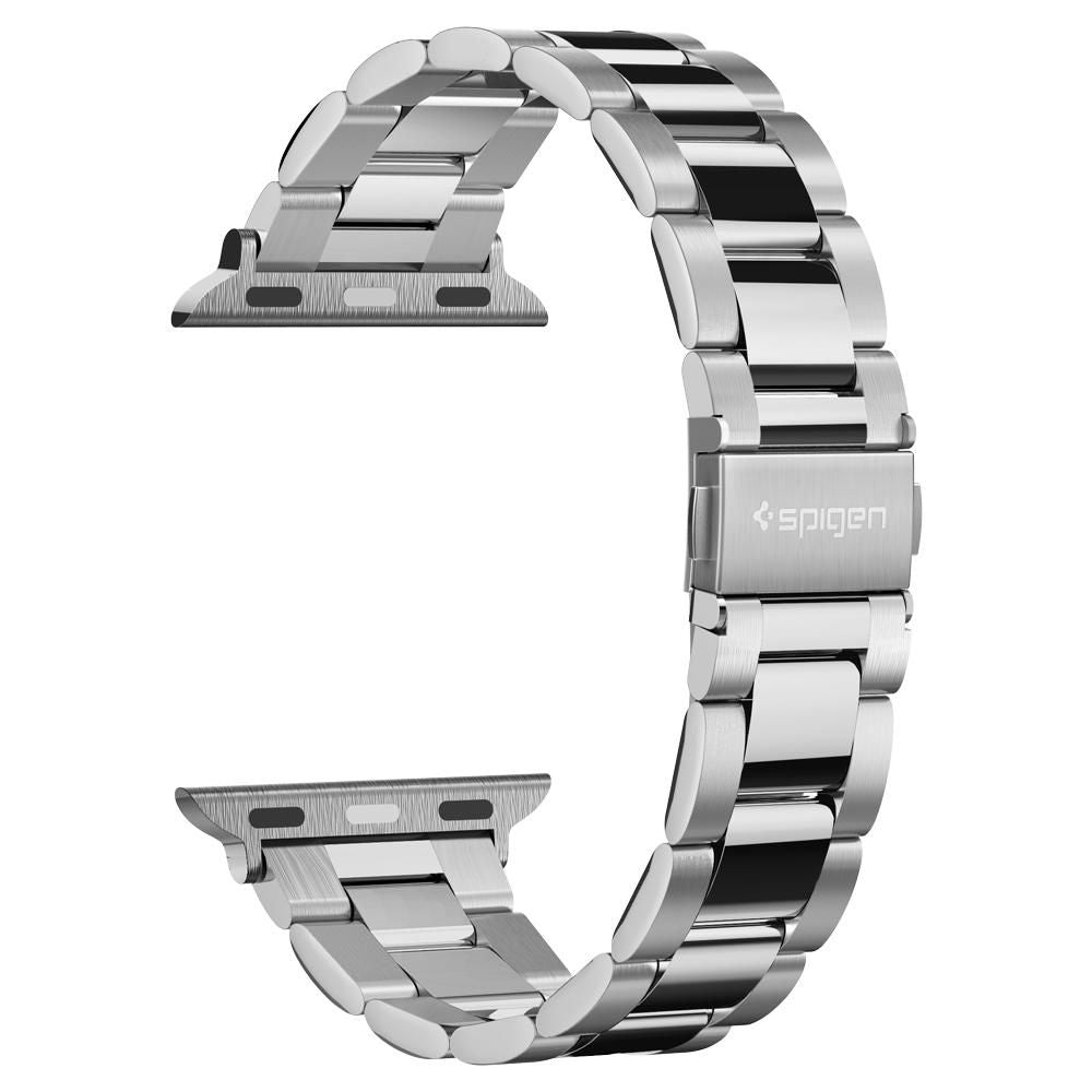 Curea Spigen Modern Fit pentru Apple Watch 42mm / 41mm / 40mm / 38mm Series, Argintie 061MP25943
