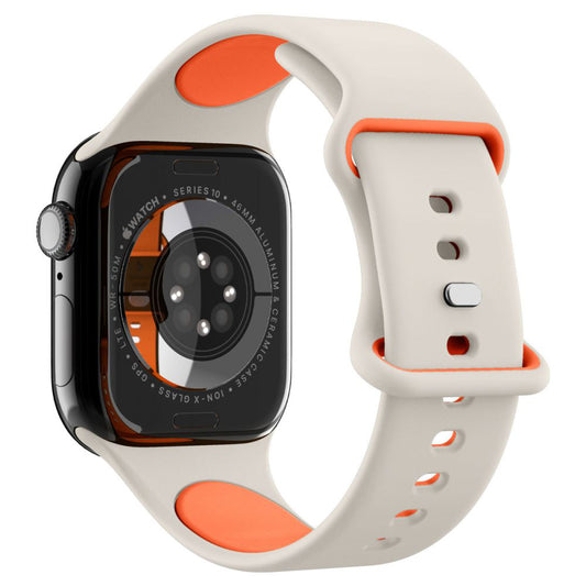 Curea Spigen Nano Pop pentru Apple Watch 42mm / 41mm / 40mm / 38mm Series, Bej
