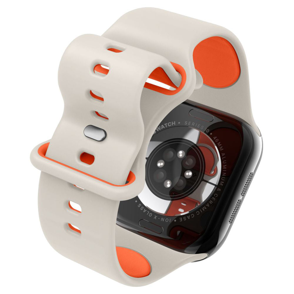 Curea Spigen Nano Pop pentru Apple Watch 42mm / 41mm / 40mm / 38mm Series, Bej
