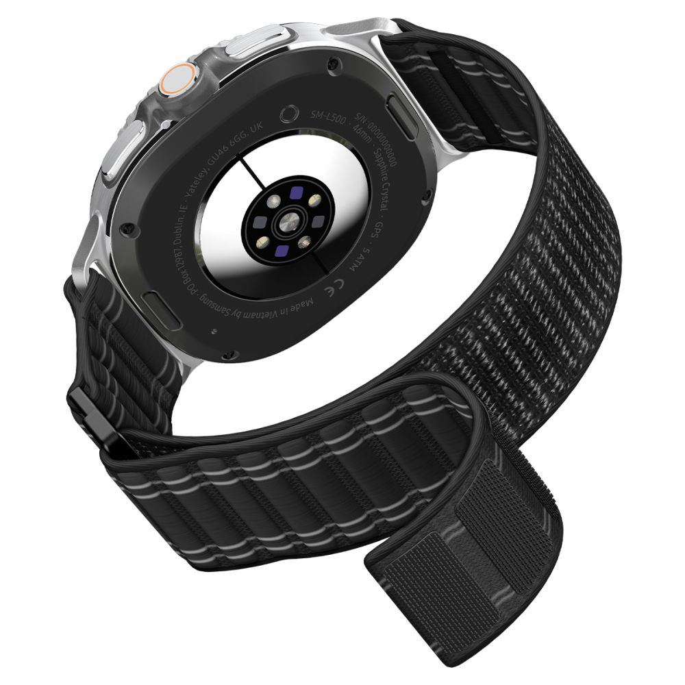 Curea Spigen WBF0 pentru Samsung Galaxy Watch8 / Watch8 Classic Series, Neagra AMP10153