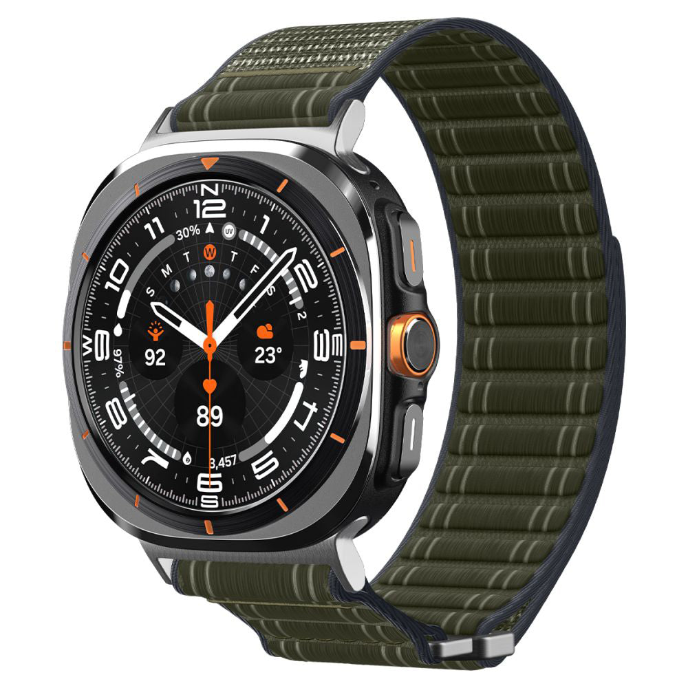Curea Spigen WBF0 pentru Samsung Galaxy Watch Ultra, Verde AMP10147