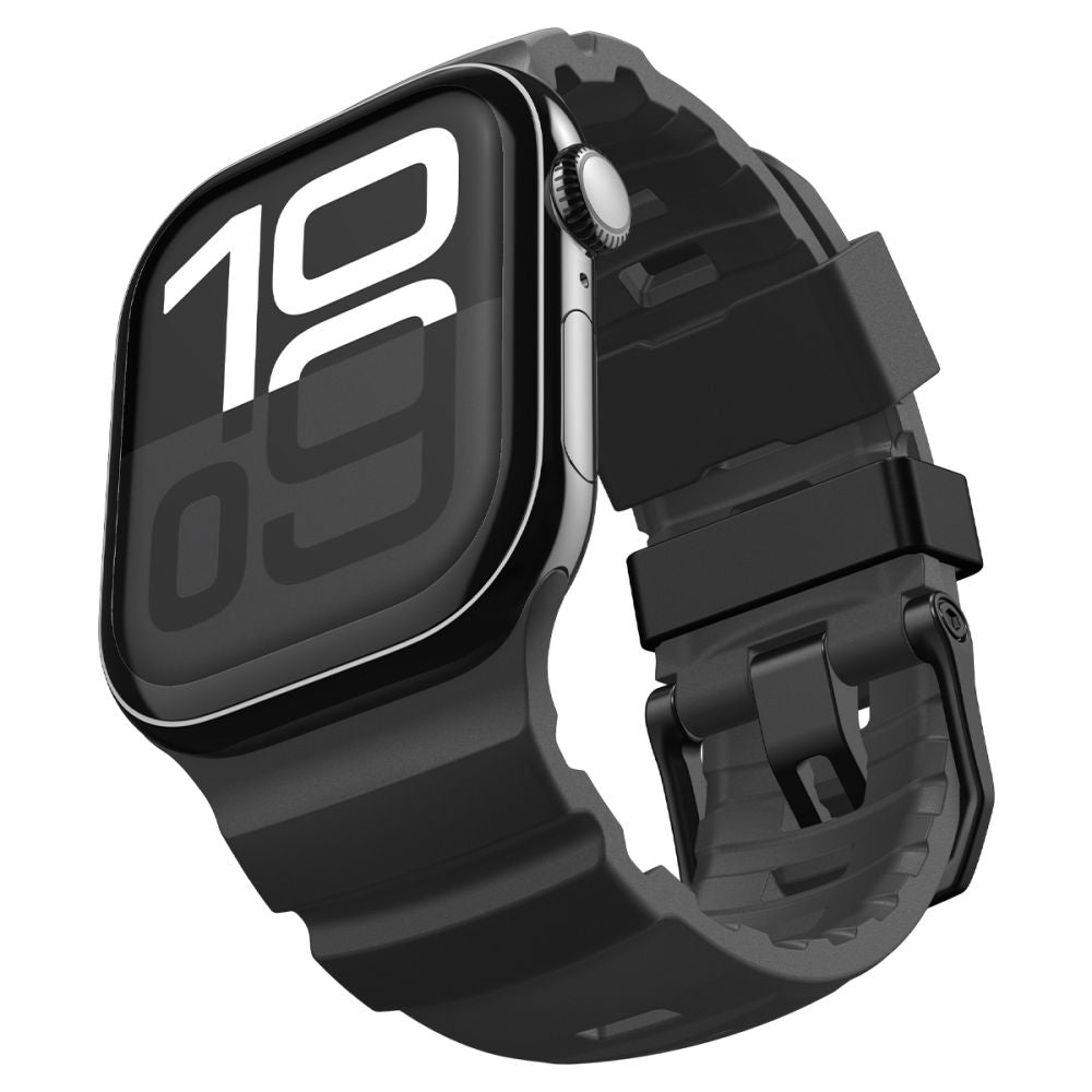 Curea Spigen WBS2 pentru Apple Watch 49mm / 46mm / 45mm / 44mm Series, Neagra AMP10508