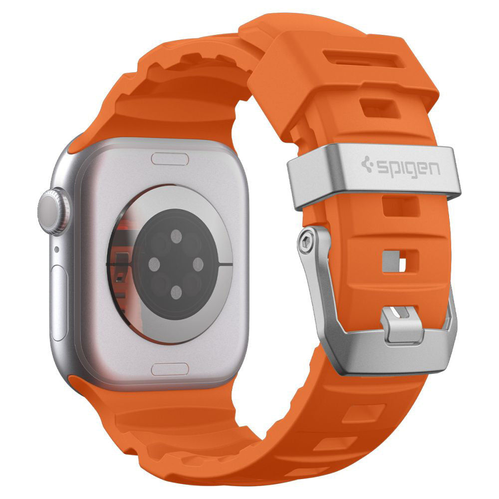 Curea Spigen WBS2 pentru Apple Watch 49mm / 46mm / 45mm / 44mm Series, Portocalie AMP10509