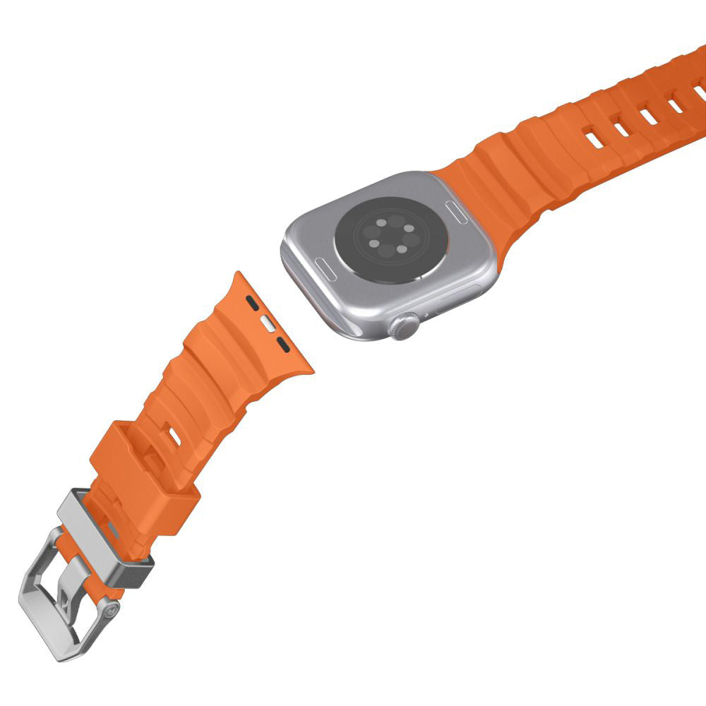 Curea Spigen WBS2 pentru Apple Watch 49mm / 46mm / 45mm / 44mm Series, Portocalie AMP10509