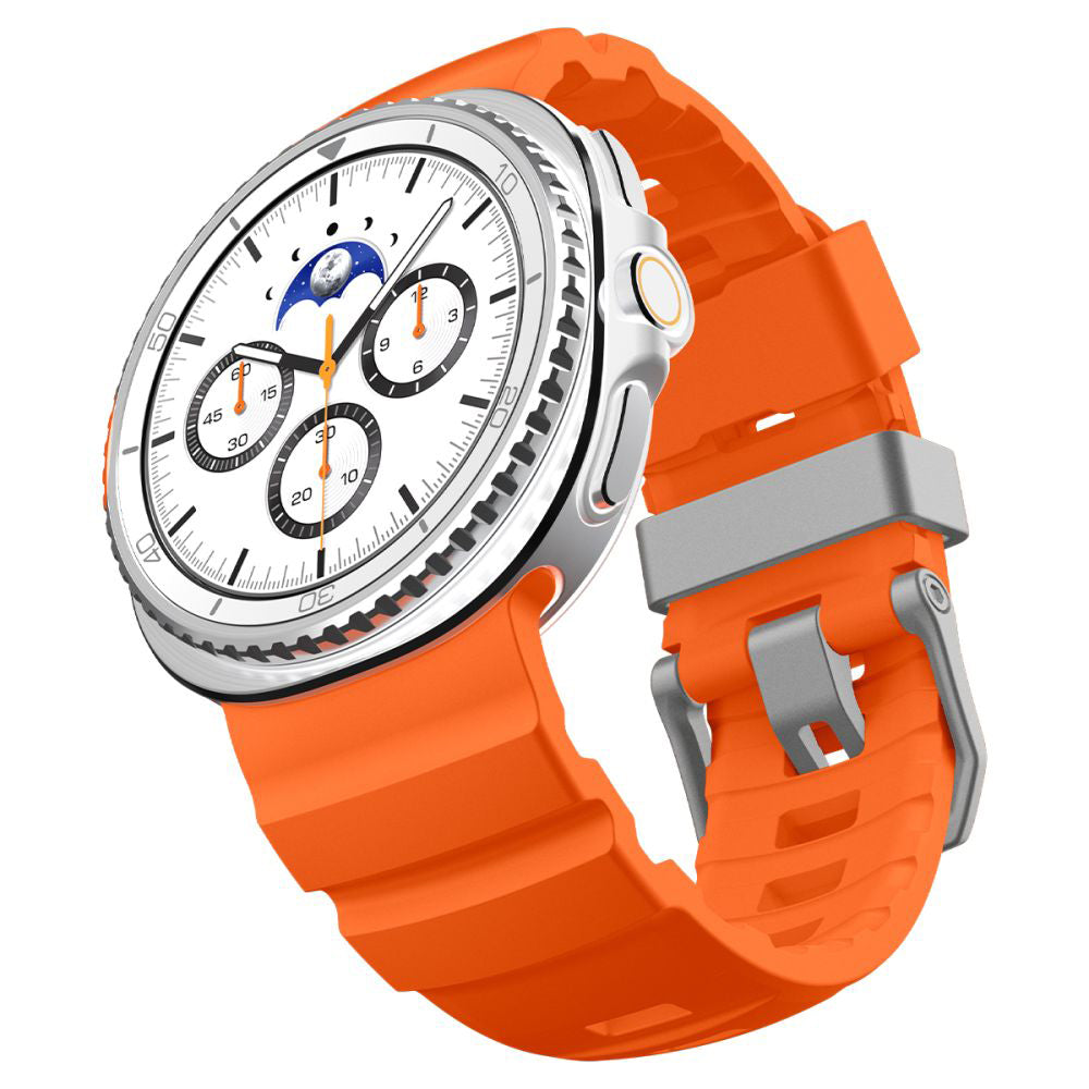 Curea Spigen WBS2 pentru Samsung Galaxy Watch8 / Watch8 Classic Series, Portocalie AMP10152
