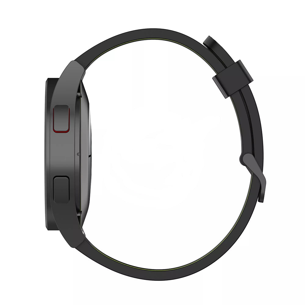 Curea Techsuit W002 pentru Samsung Galaxy Watch / Huawei Watch Series, 20mm, Verde