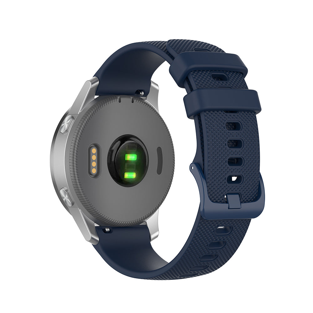 Curea Techsuit W006 pentru Huawei Watch / Garmin Watch Series, 18mm, Albastra