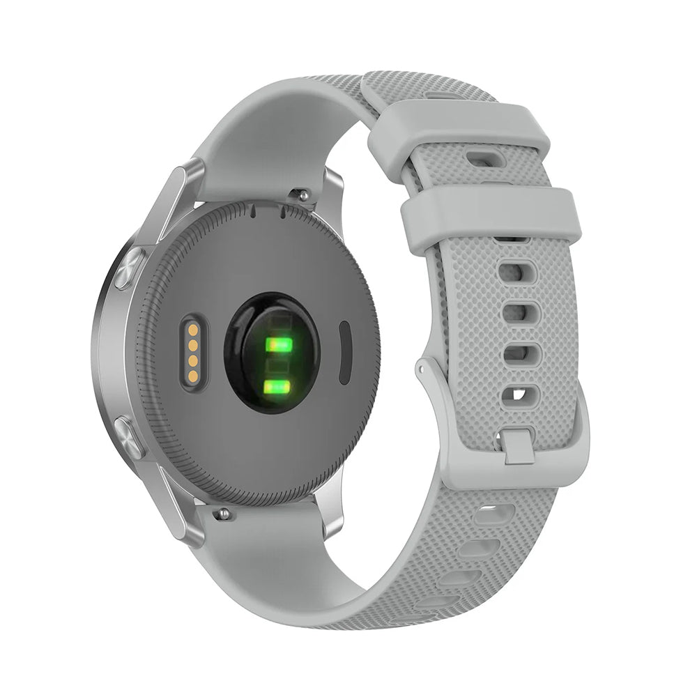 Curea Techsuit W006 pentru Huawei Watch / Xiaomi Watch Series, 22mm, Gri