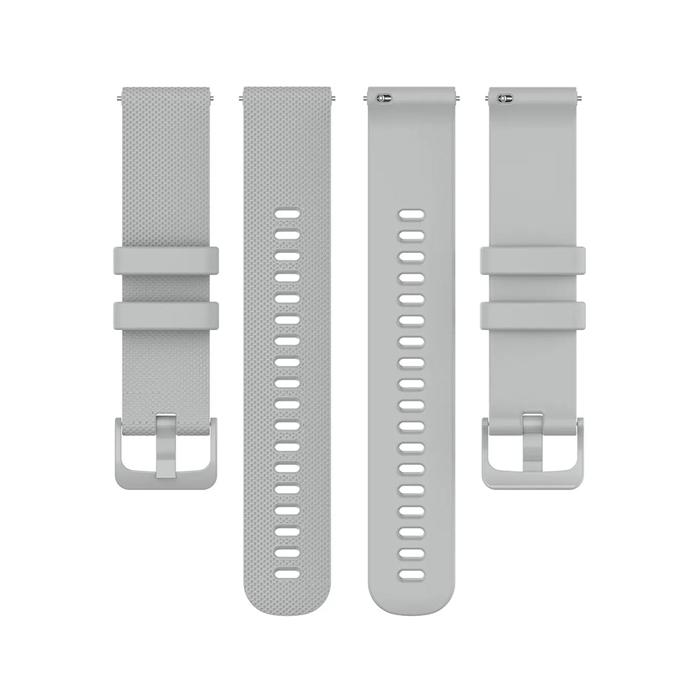 Curea Techsuit W006 pentru Huawei Watch / Xiaomi Watch Series, 22mm, Gri
