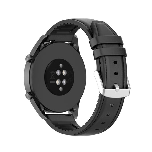 Curea Techsuit W007 pentru Samsung Galaxy Watch / Huawei Watch Series, 20mm, Neagra
