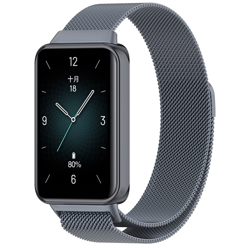 Curea Techsuit W009 pentru Honor Band 9, Albastra