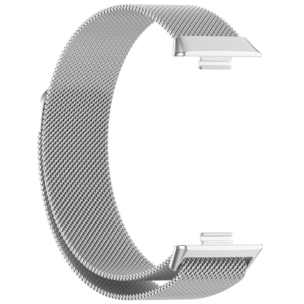 Curea Techsuit W009 pentru Huawei Watch Fit 4 Pro / Fit 4 / Fit 3, Argintie