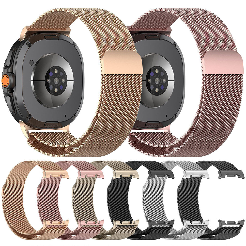 Curea Techsuit W009 pentru Samsung Galaxy Watch8 / Watch8 Classic Series, Neagra