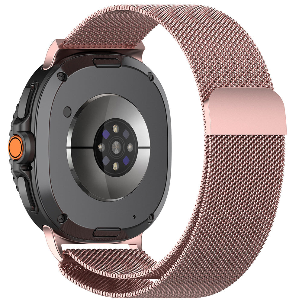 Curea Techsuit W009 pentru Samsung Galaxy Watch 8 Classic / Watch8 44mm / Watch 8 40mm, Roz