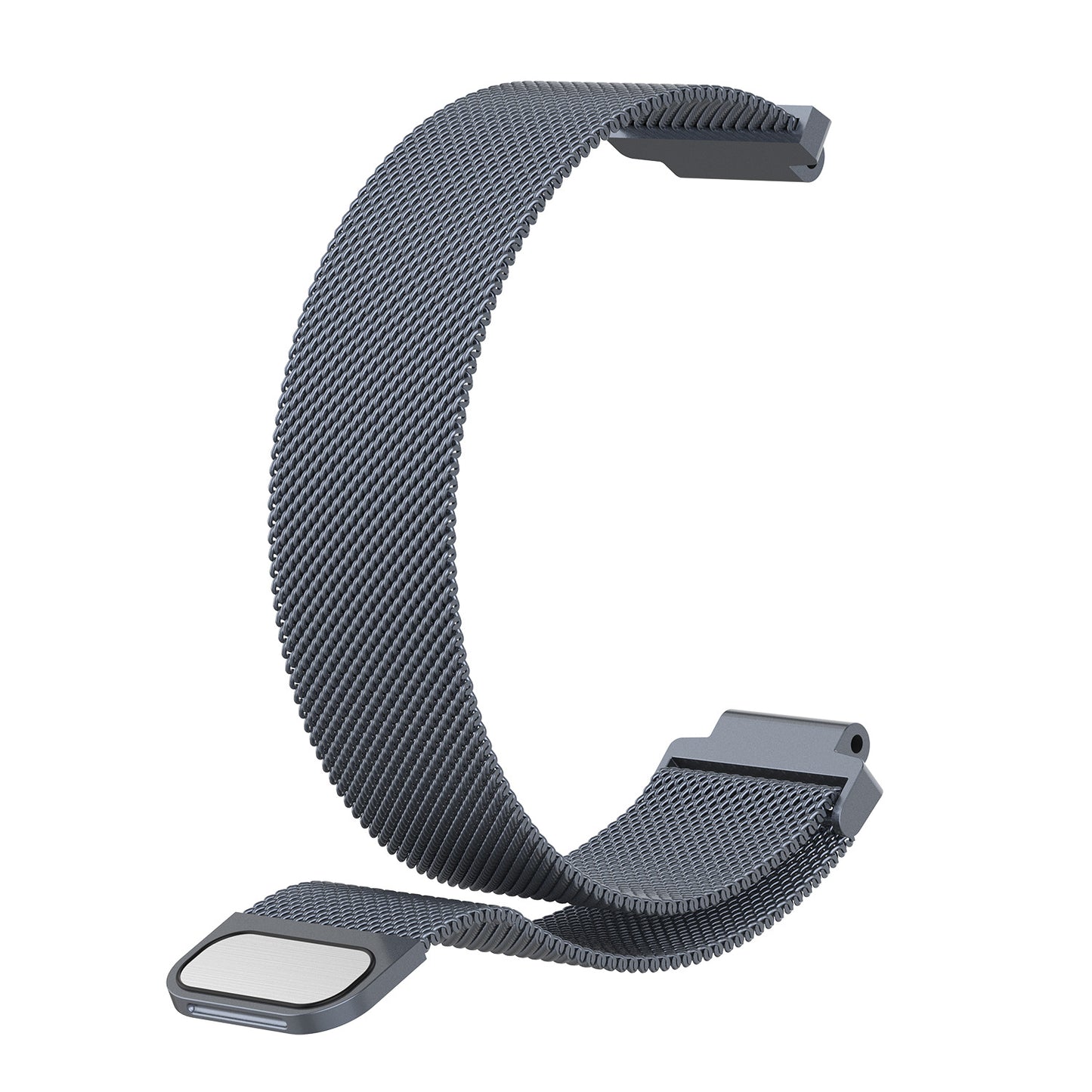 Curea Techsuit W009 pentru Samsung Galaxy Watch / Huawei Watch Series, 20mm, Argintie