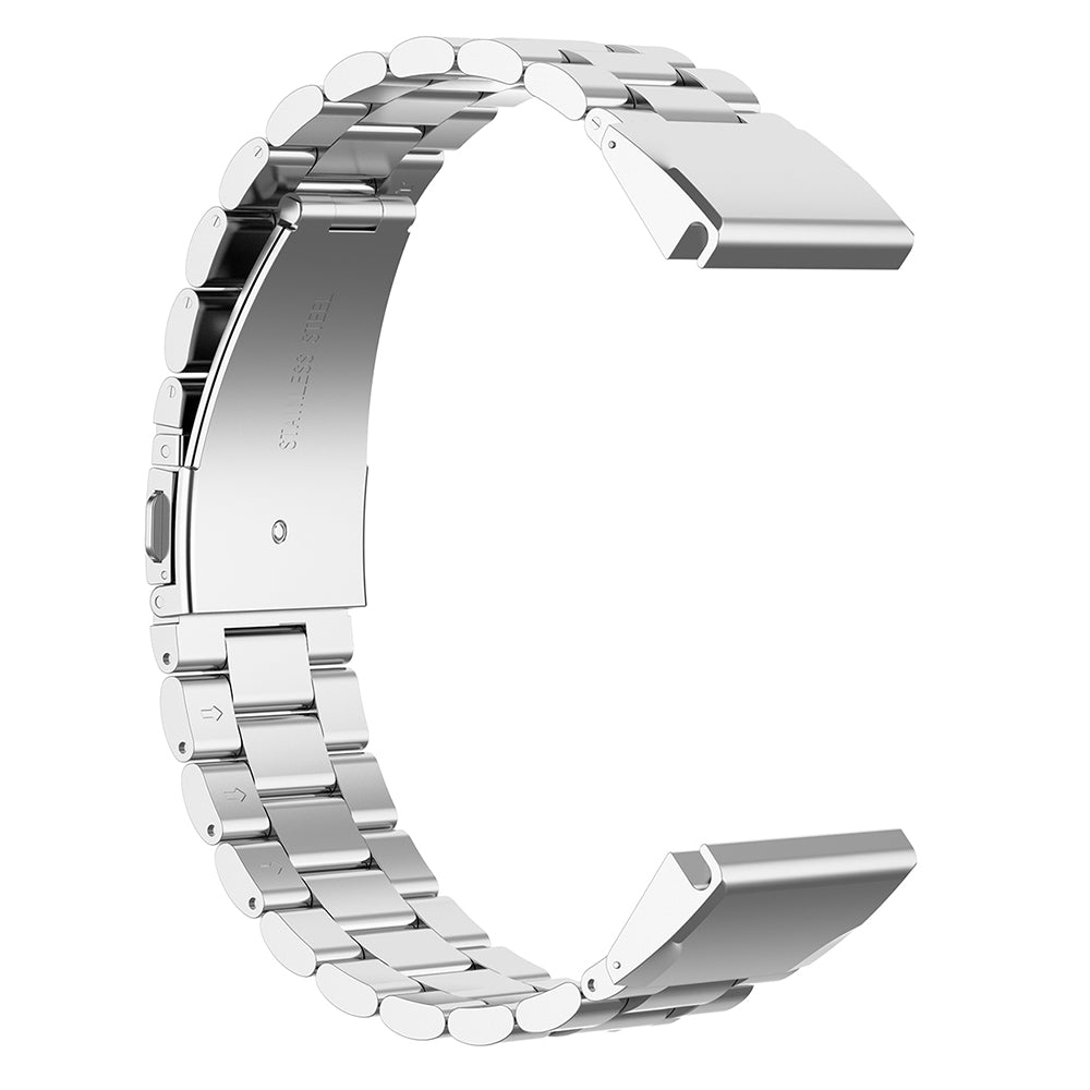 Curea Techsuit W010 pentru Garmin Watch Fenix / Forerunner Series, 22mm, Argintie