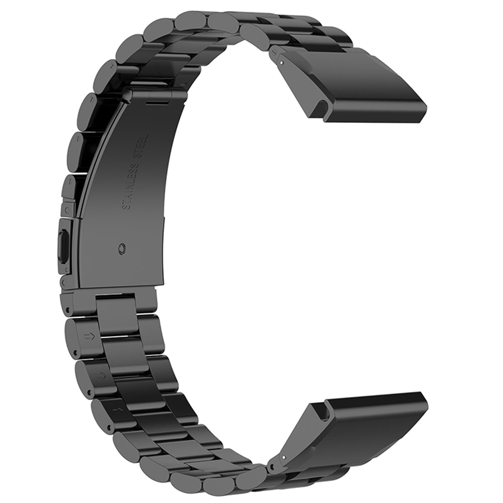Curea Techsuit W010 pentru Garmin Watch Fenix / Forerunner Series, 22mm, Neagra