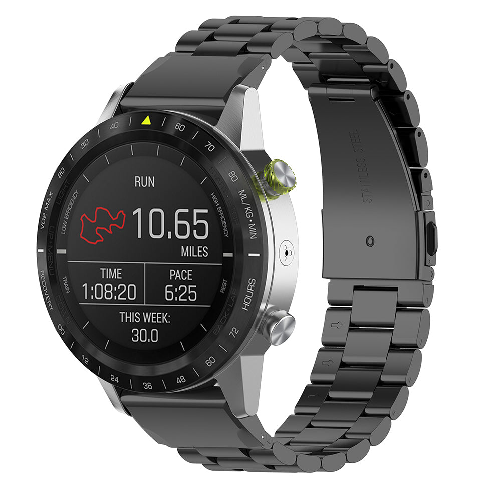Curea Techsuit W010 pentru Garmin Watch Fenix Series, 26mm, Neagra