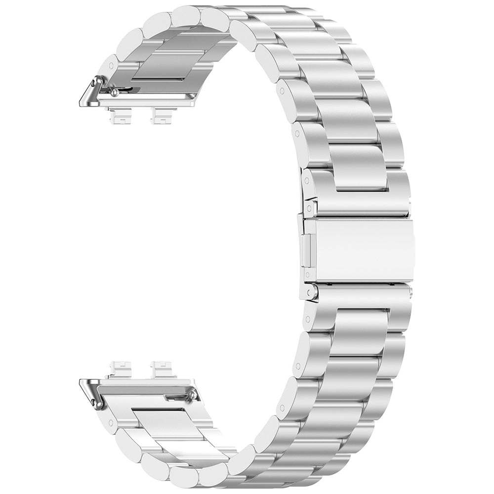 Curea Techsuit W010 pentru Huawei Band 11 / 11 Pro, Argintie