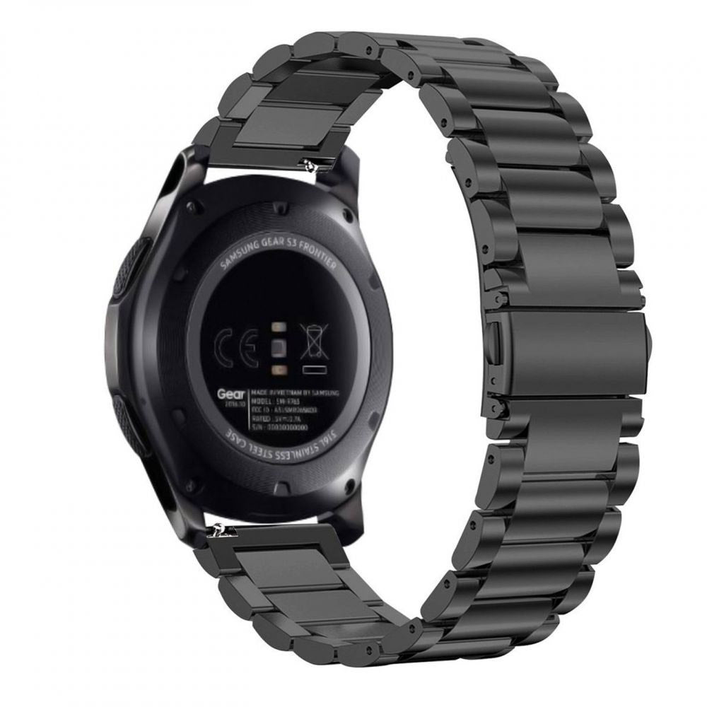 Curea Techsuit W010 pentru Huawei Watch / Garmin Watch Series, 18mm, Argintie