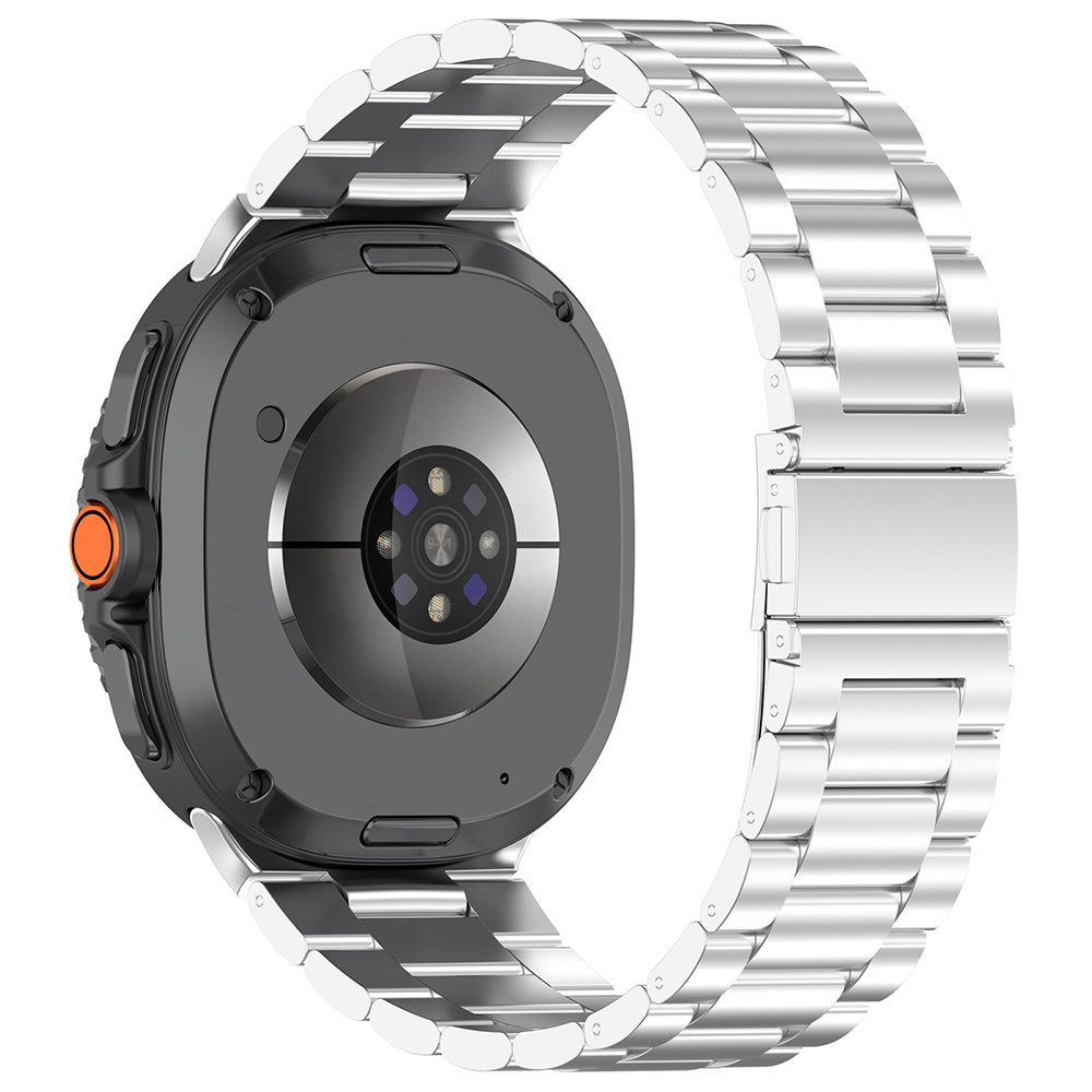 Curea Techsuit W010 pentru Samsung Galaxy Watch8 / Watch8 Classic Series, Argintie